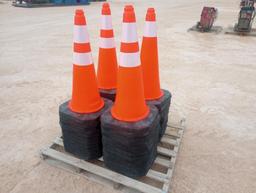 (50) Unused Safety Traffic Cones