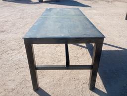 Unused Shop Built Welding Table