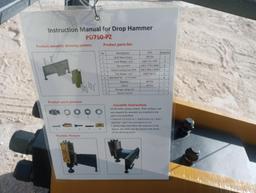 Unused Agrotk 750 Post Driver (Skid Steer Attachment