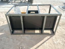 Unused Agrotk 750 Post Driver (Skid Steer Attachment
