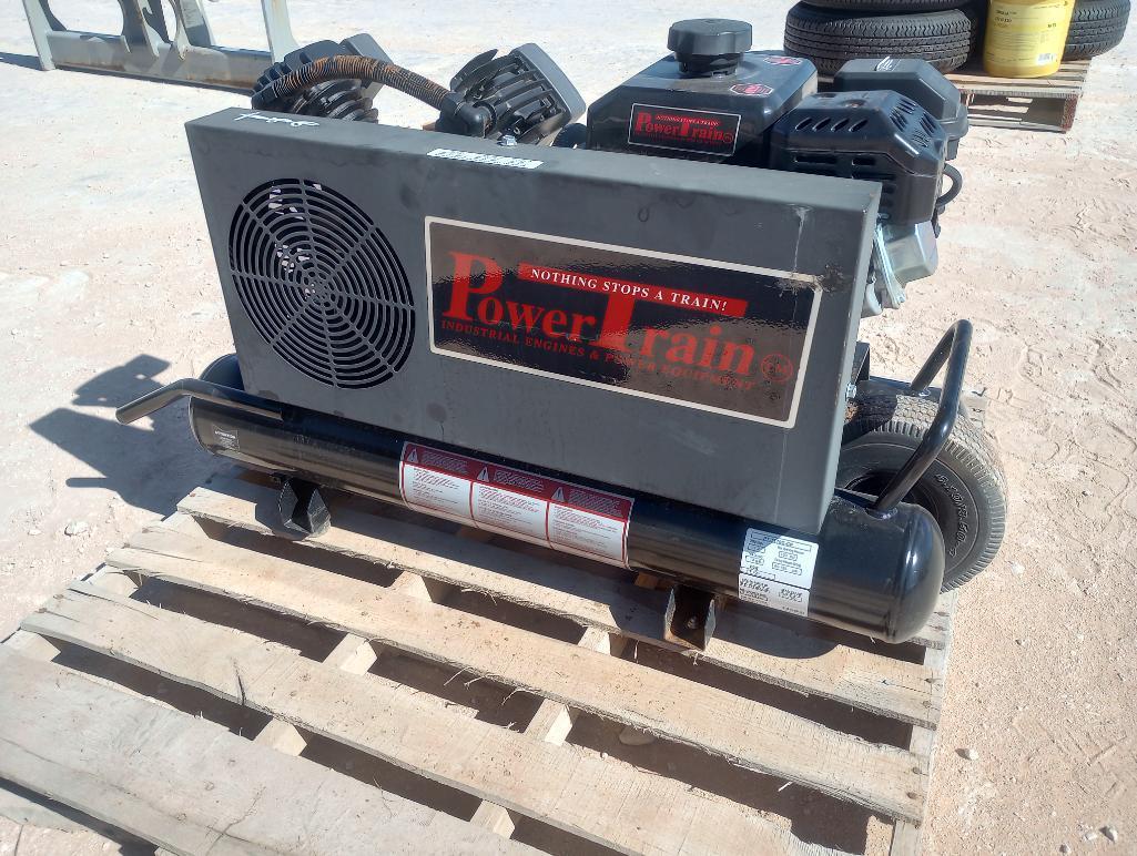 Power Train Twin Tank Air Compressor