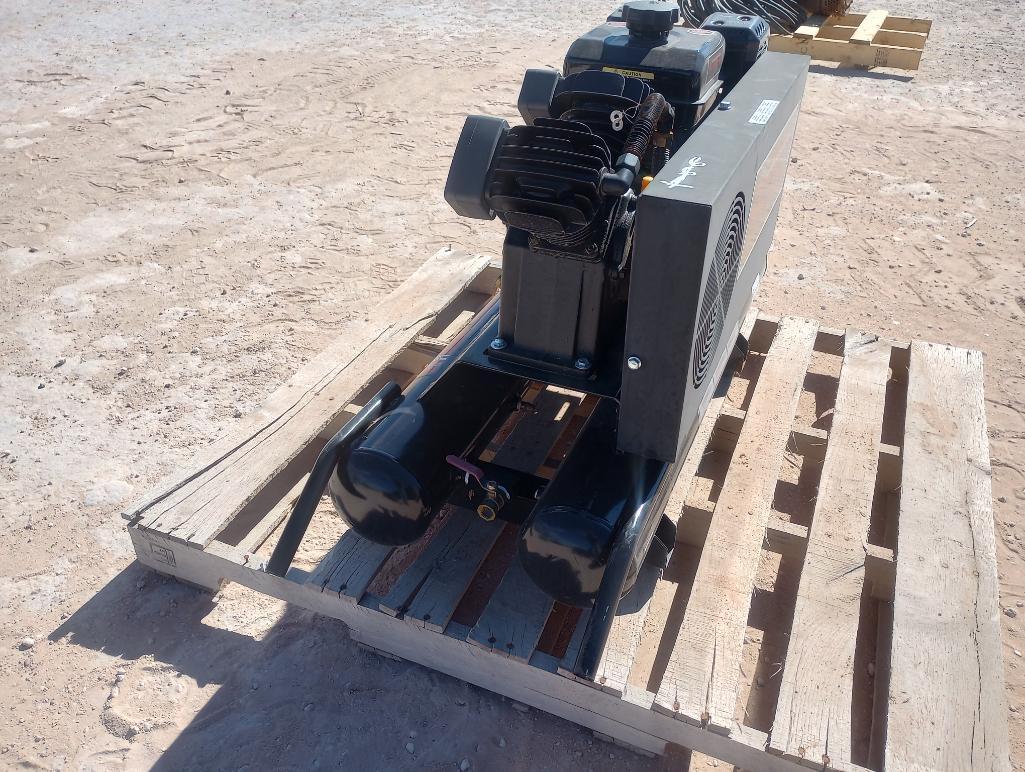 Power Train Twin Tank Air Compressor