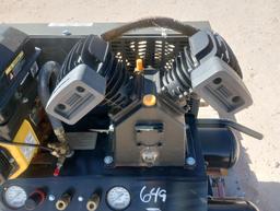Power Train Twin Tank Air Compressor