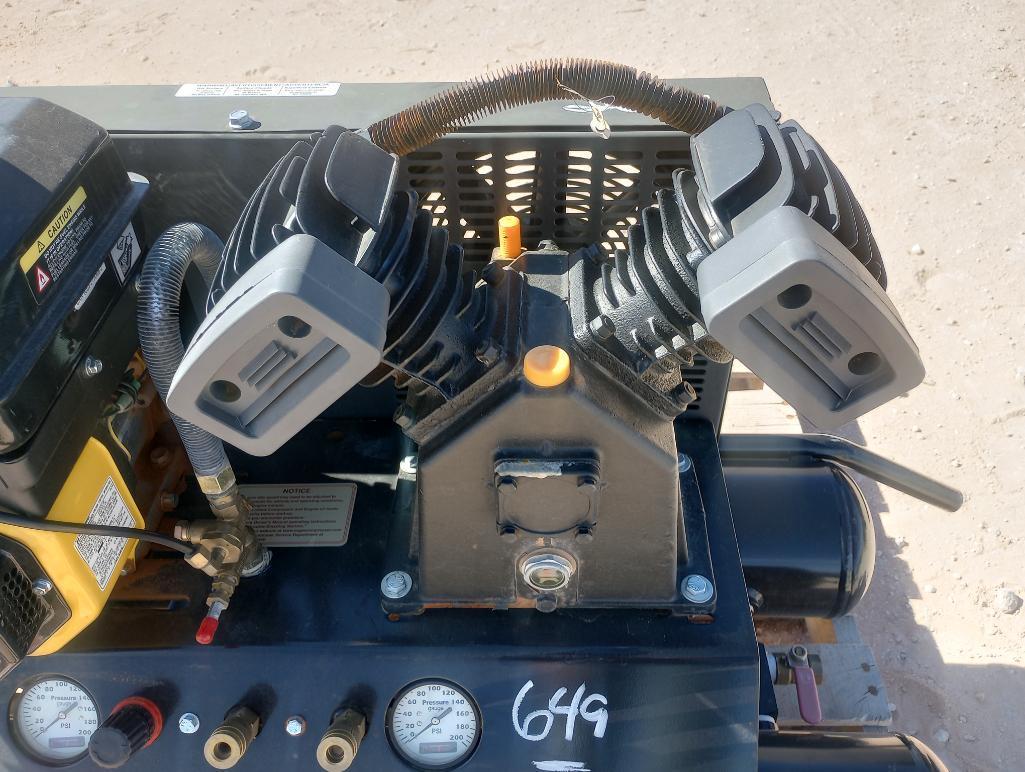 Power Train Twin Tank Air Compressor