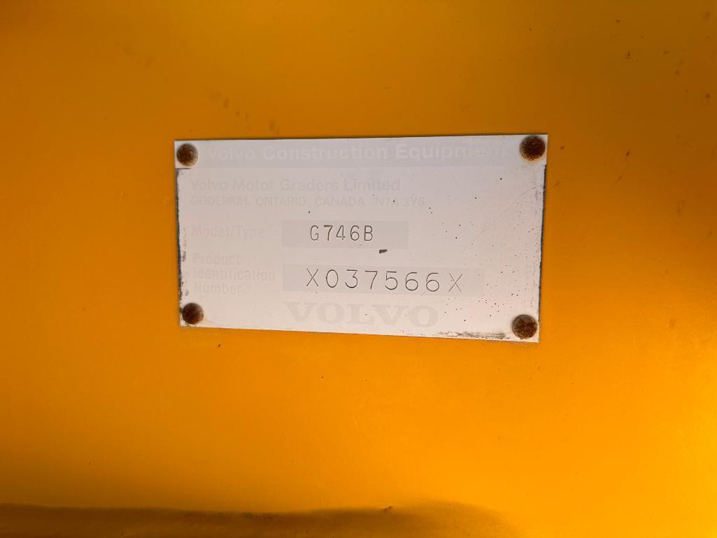 Volvo G746B Motor Grader