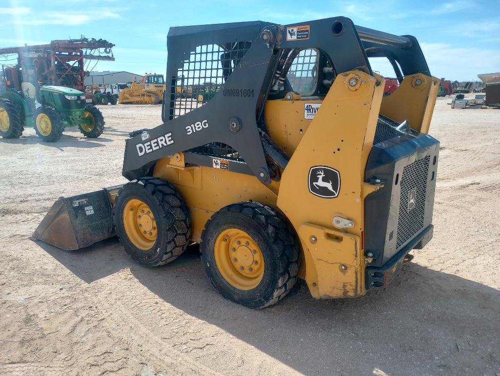 John Deere 318G Skid Steer Loader