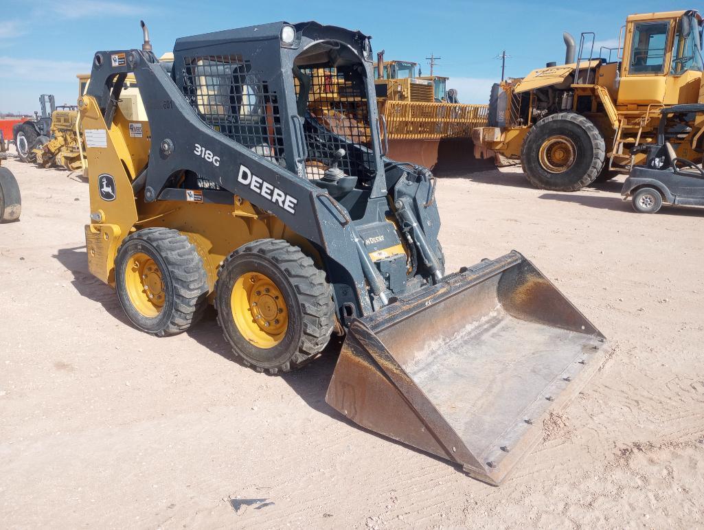 John Deere 318G Skid Steer Loader