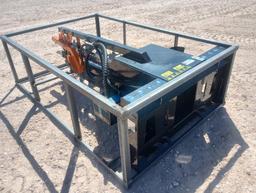 Unused Mower King ECSSCT72 Trencher (Skid Steer Attachment)