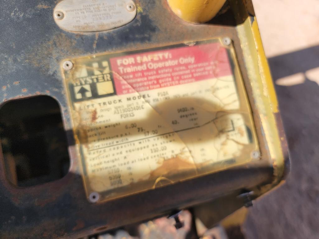 Hyster P50A Forklift