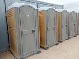 (4) Armal Portable Porta Potties