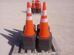 (50) Unused Safety Traffic Cones