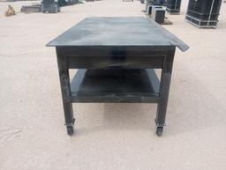 Unused Heavy duty Welding Table w/Drawers