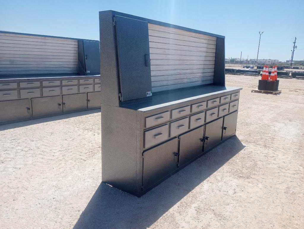 Unused 10Ft Work Bench Cabinet