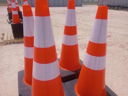 (50) Unused Safety Traffic Cones