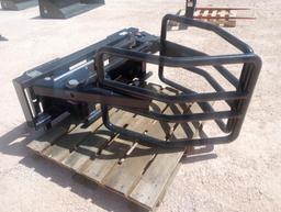 Unused Distributions S-RBG170 Hydraulic Bale Grapple (Skid Steer Attachment)