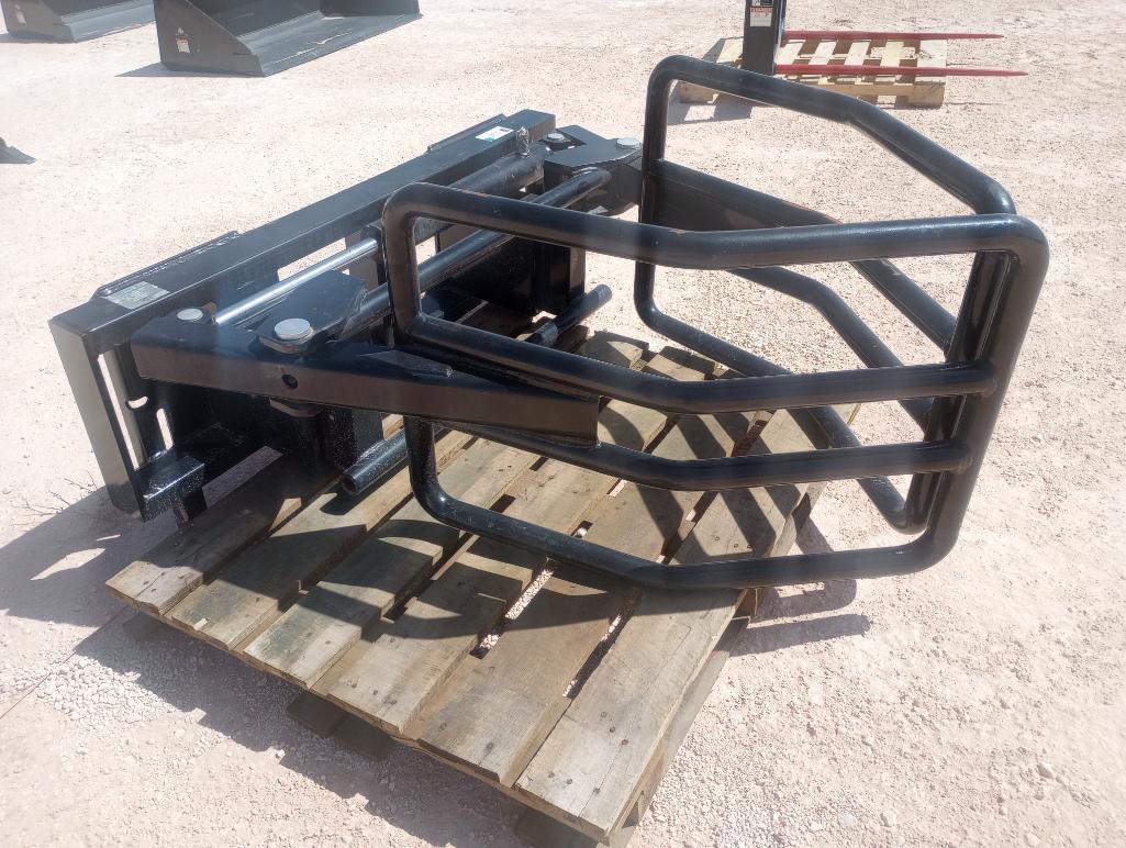 Unused Distributions S-RBG170 Hydraulic Bale Grapple (Skid Steer Attachment)