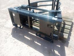 Unused Distributions S-RBG170 Hydraulic Bale Grapple (Skid Steer Attachment)