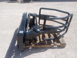 Unused Distributions S-RBG170 Hydraulic Bale Grapple (Skid Steer Attachment)
