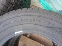 (4) Unused Good/Year Tires 225/60 R 16