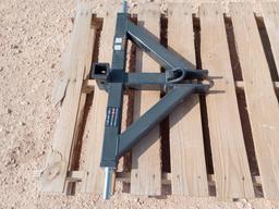 Unused Wolverine TQH-26-01C, 3 Point Hitch w/ Receiver Hitch