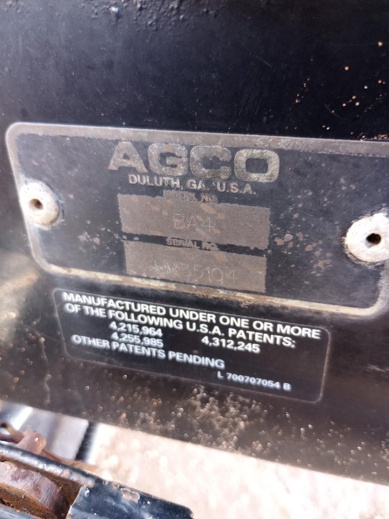 AGCO BA4 Bale Accumulator