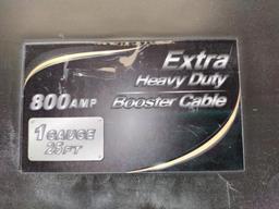 Unused 1 Gauge 25ft Booster Cable