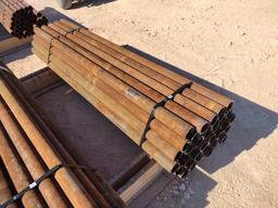 (39) Joints of 2 7/8" Metal Post 82'' Long