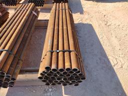 (39) Joints of 2 7/8" Metal Post 82'' Long