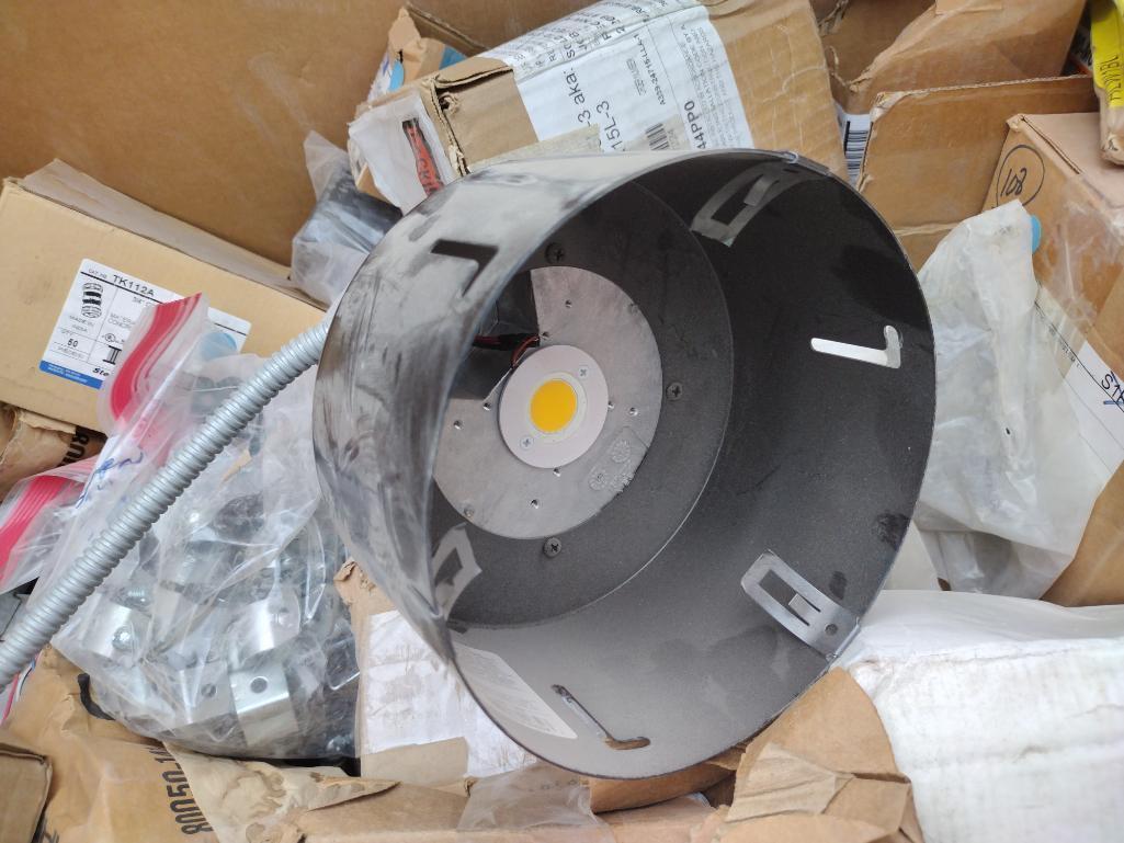 Pallet of Misc Electrical Supplies