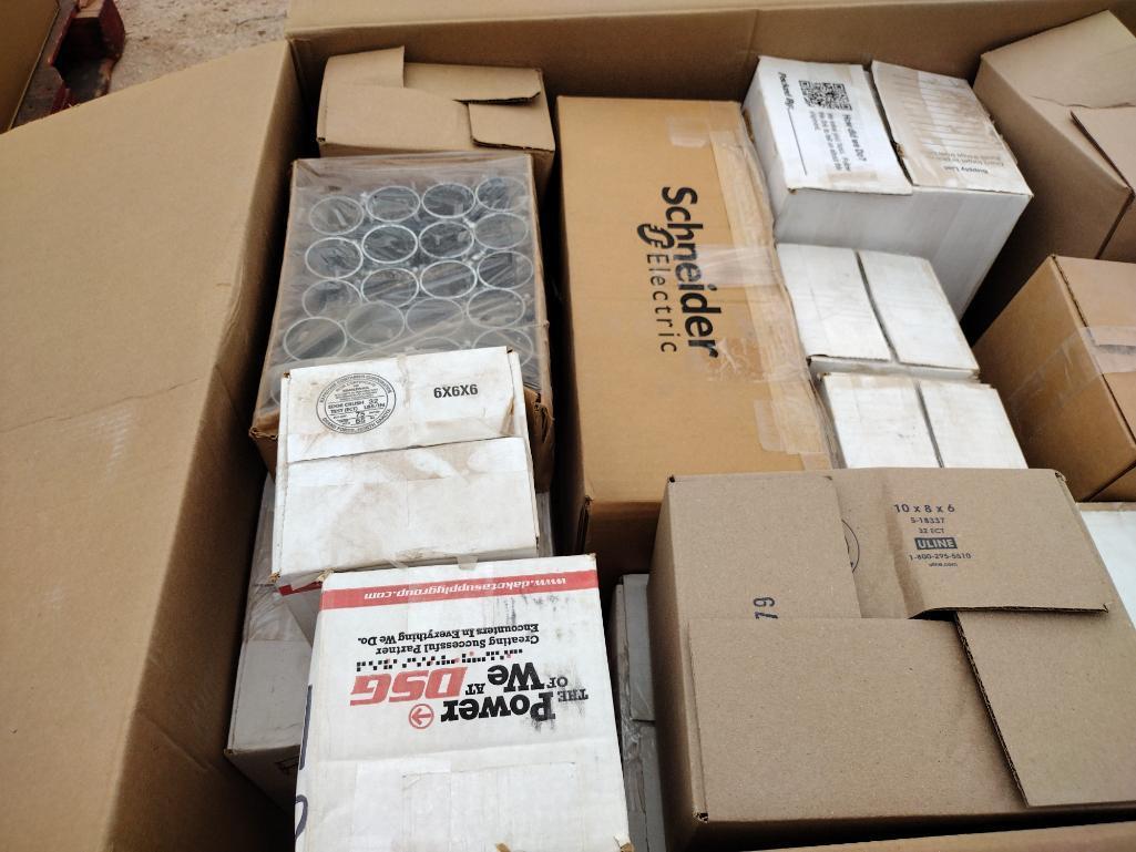 Pallet of Misc Electrical Supplies