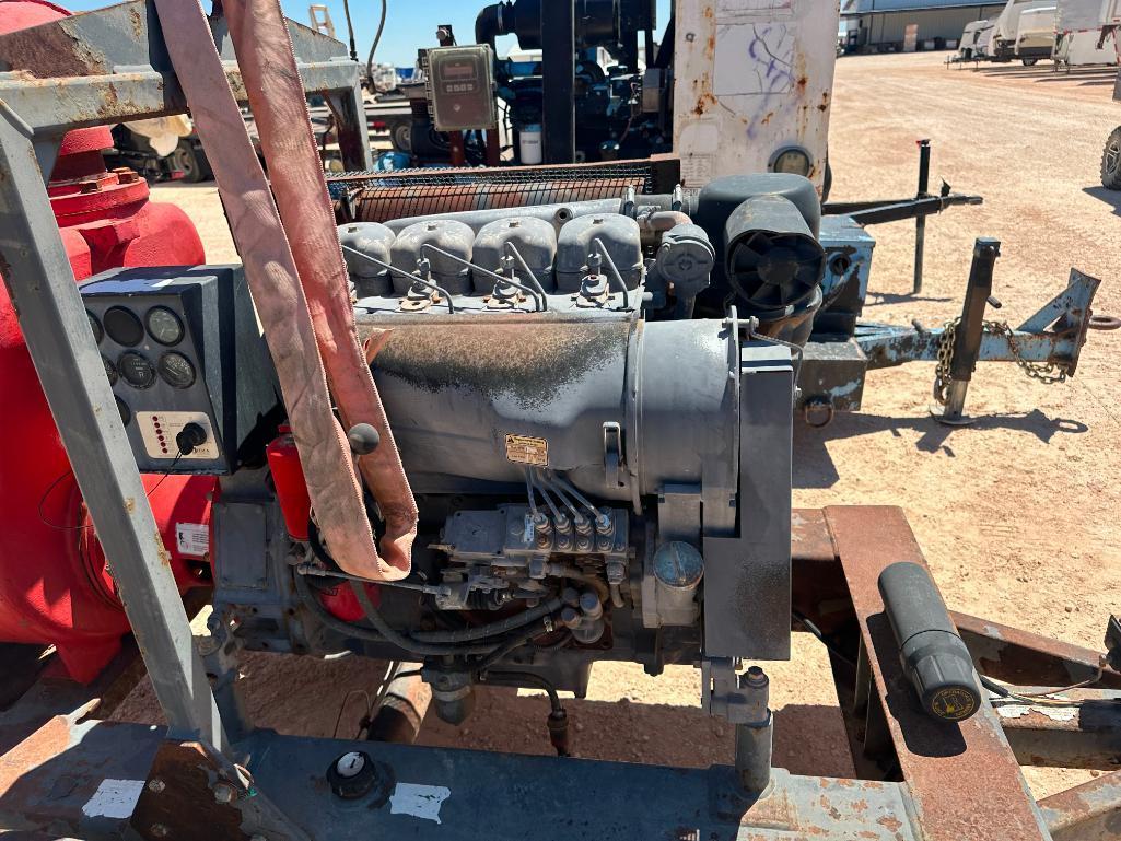 Multiquip Trash Pump Trailer