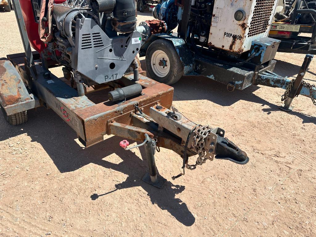 Multiquip Trash Pump Trailer