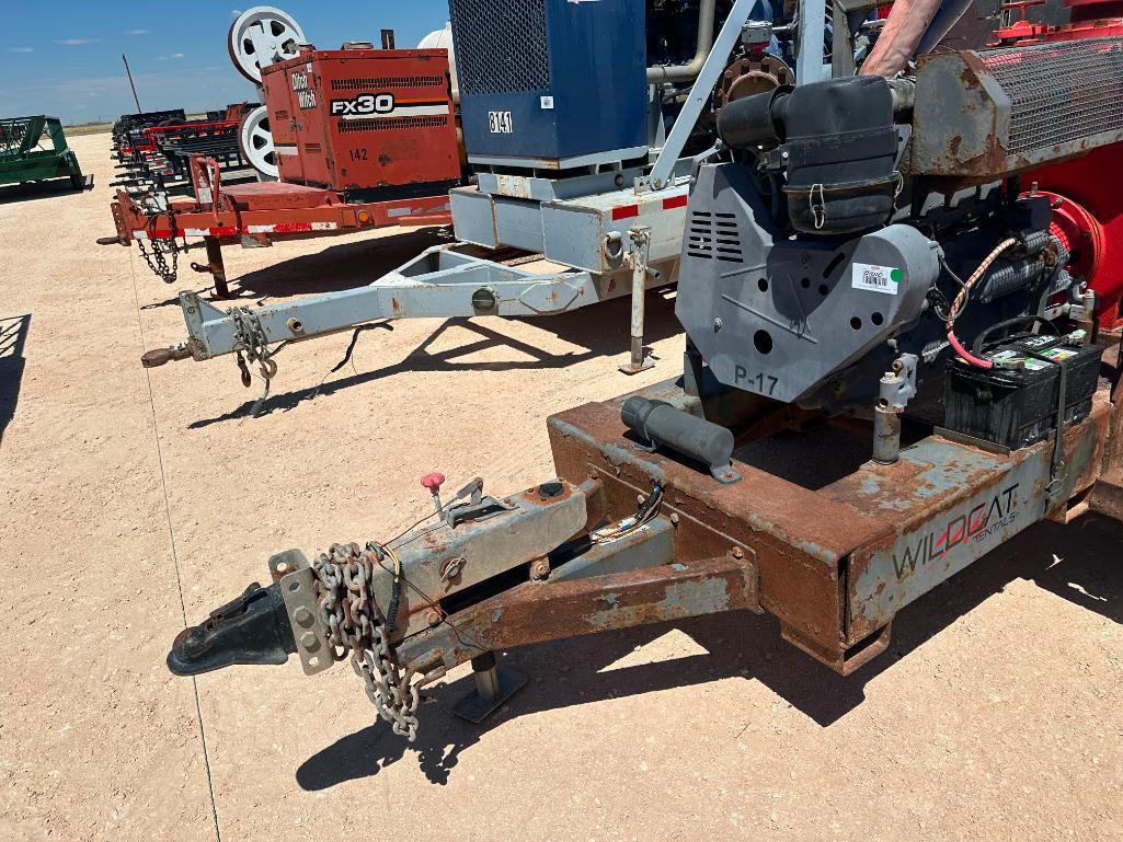 Multiquip Trash Pump Trailer