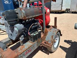 Multiquip Trash Pump Trailer