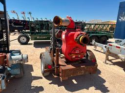 Multiquip Trash Pump Trailer