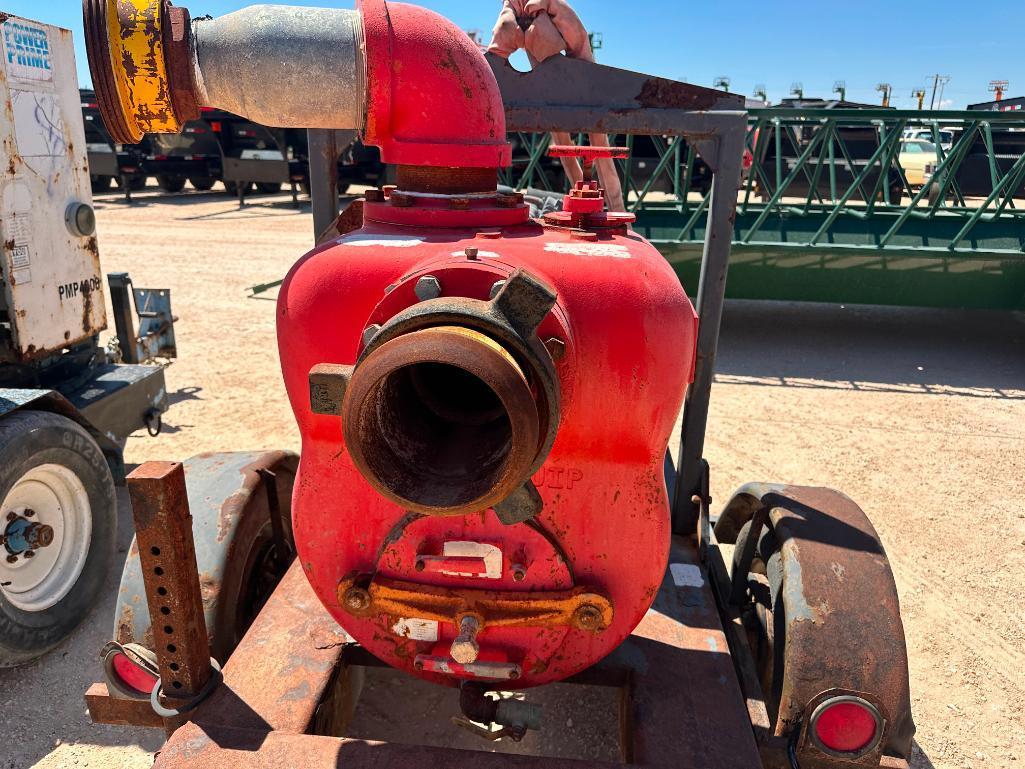 Multiquip Trash Pump Trailer
