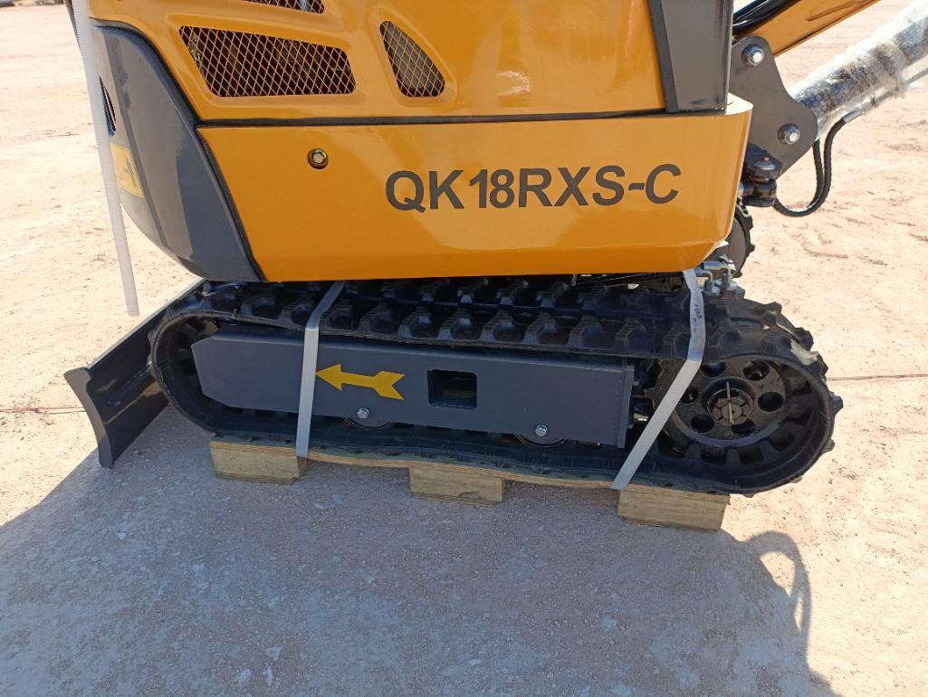 Unused 2024 AGT QK18RXS-C Mini Excavator