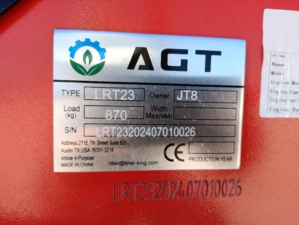 Unused AGT LRT23 Stand On Mini Skid Steer Loader