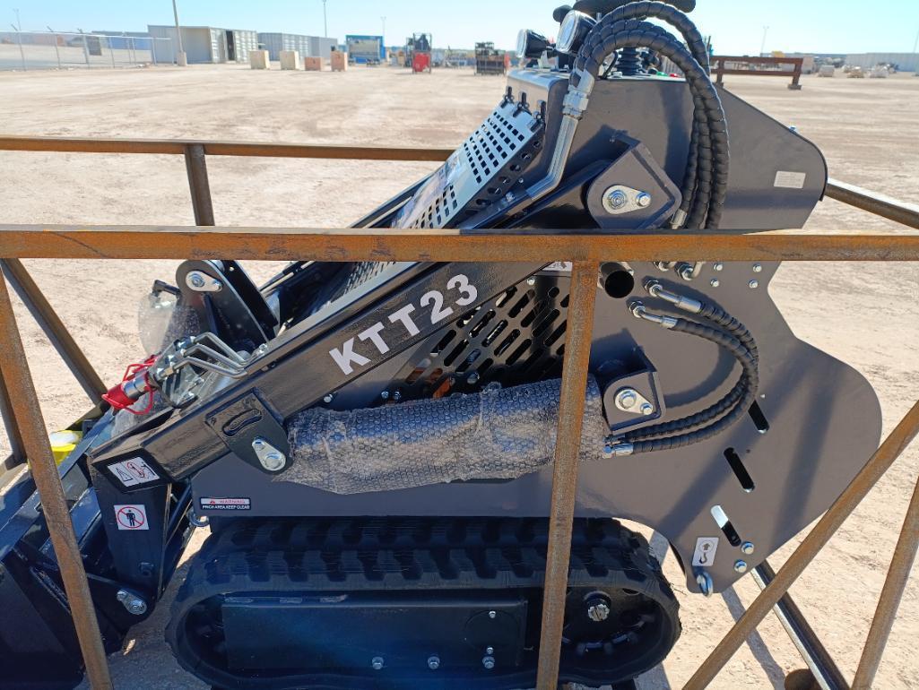 Unused 2024 AGT KTT23 Stand On Mini Skid Steer Loader