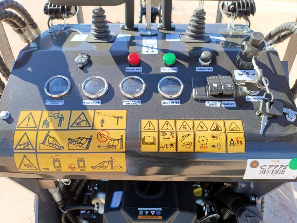 Unused 2024 AGT KTT23 Stand On Mini Skid Steer Loader