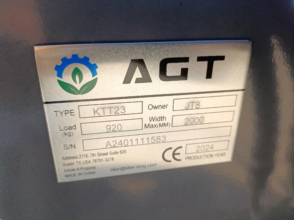 Unused 2024 AGT KTT23 Stand On Mini Skid Steer Loader