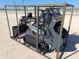 Unused 2024 AGT KTT23 Stand On Mini Skid Steer Loader