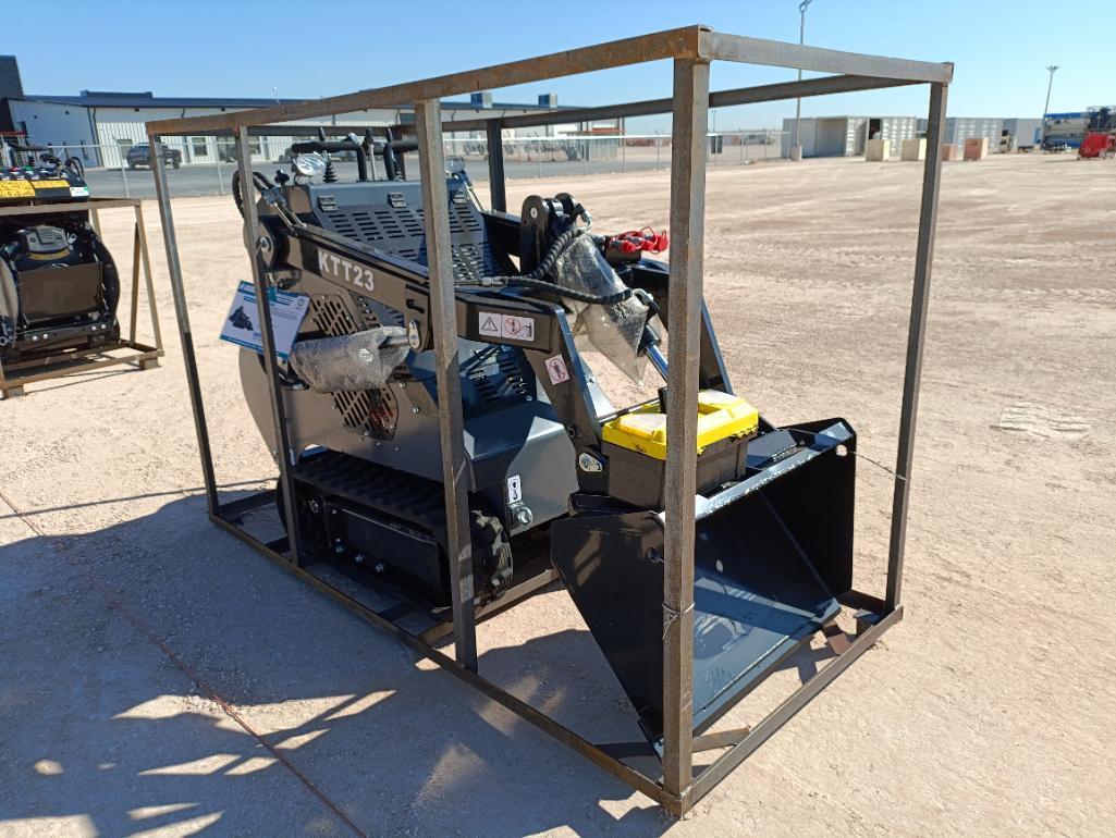 Unused 2024 AGT KTT23 Stand On Mini Skid Steer Loader