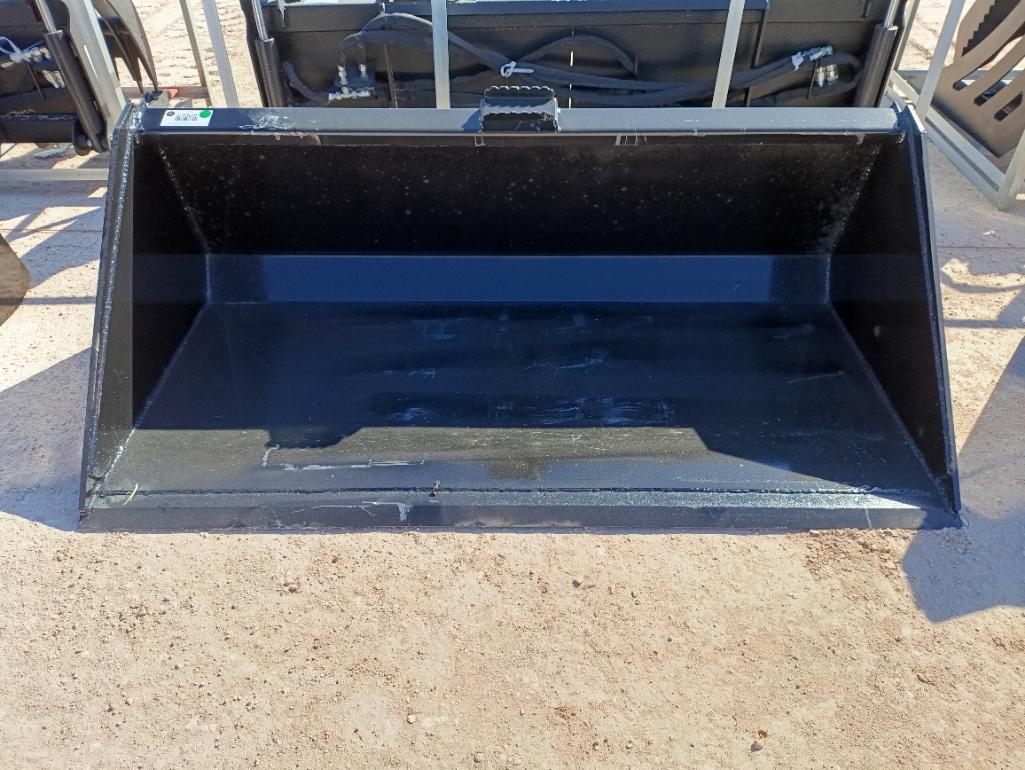 Unused 66? Skid Steer Bucket w/Single Blade