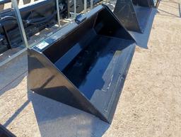 Unused 66? Skid Steer Bucket w/Single Blade