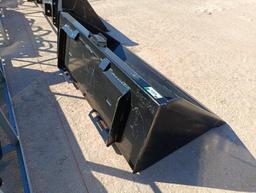 Unused 66? Skid Steer Bucket w/Single Blade