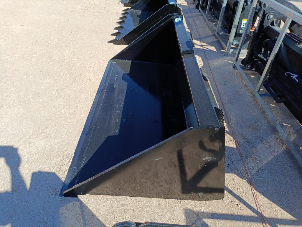 Unused 66? Skid Steer Bucket w/Single Blade