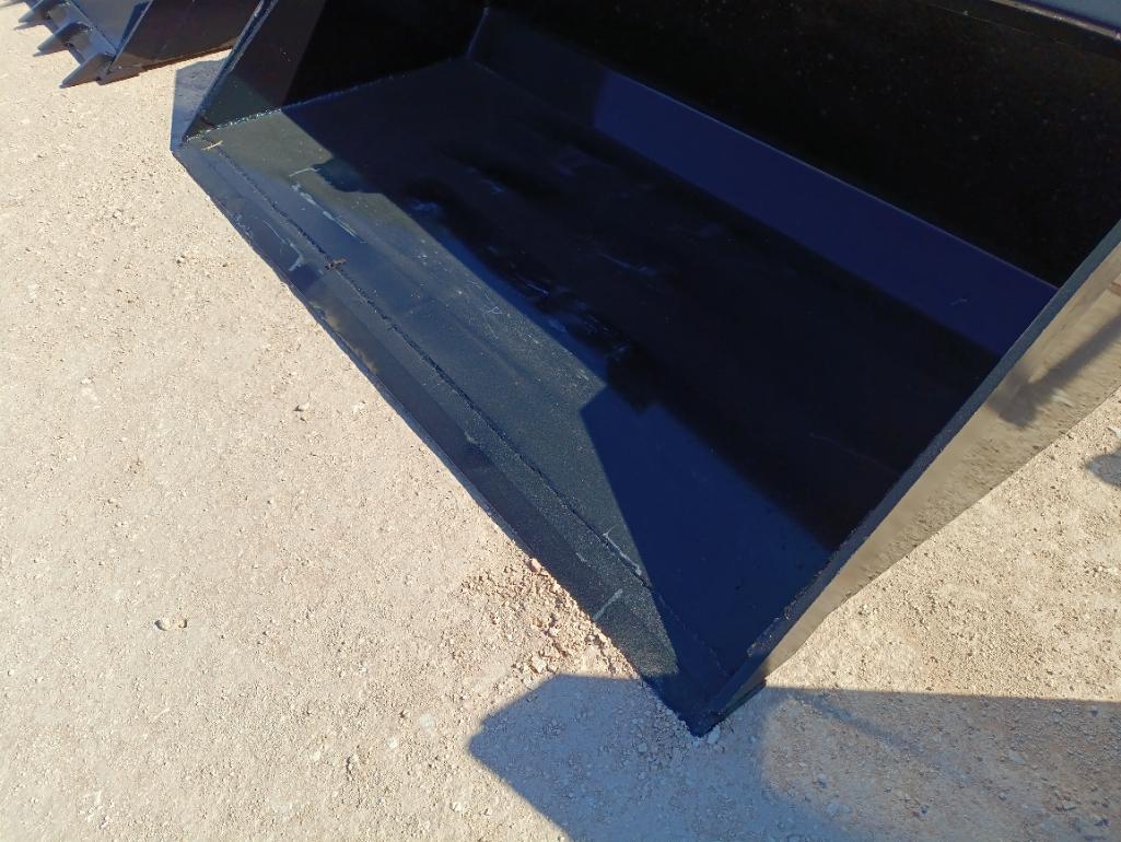 Unused 66? Skid Steer Bucket w/Single Blade
