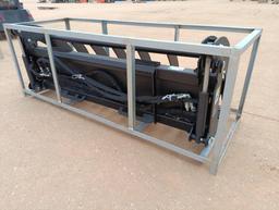 Unused 78" Hydraulic Root Grapple (Skid Steer Attachment)