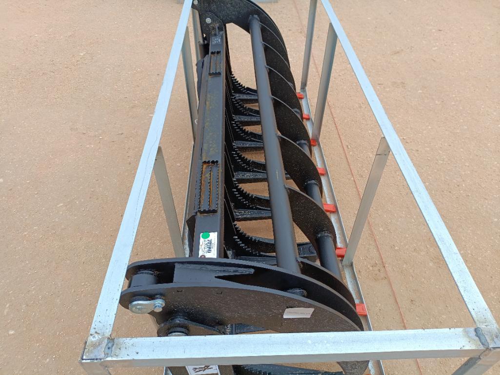 Unused 78" Hydraulic Root Grapple (Skid Steer Attachment)